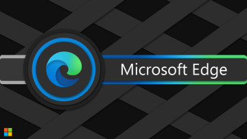 Microsoft Edge logo in concentric circles