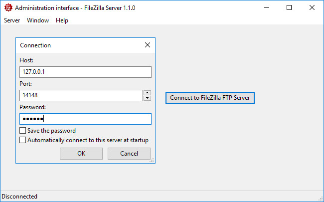 FileZilla Server