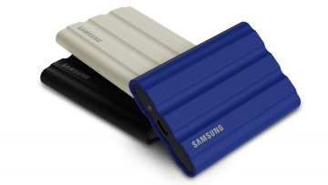 The Samsung T7 Shield Rugged SSD