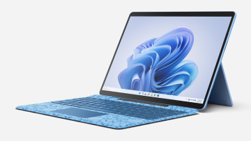 The Microsoft Surface Pro 9 with its accessories