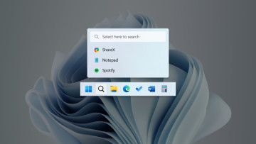 The old Windows 11 search UI