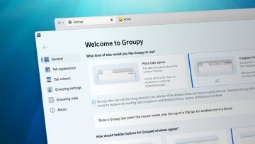 A screenshot of Groupy 2 running on Windows 11