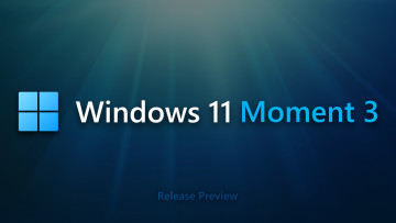 A Windows 11 Moment 3 update logo