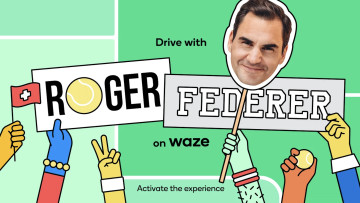 Roger Federer Voice Waze