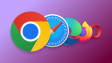 Logos of the five most popular mainstream desktop browsers